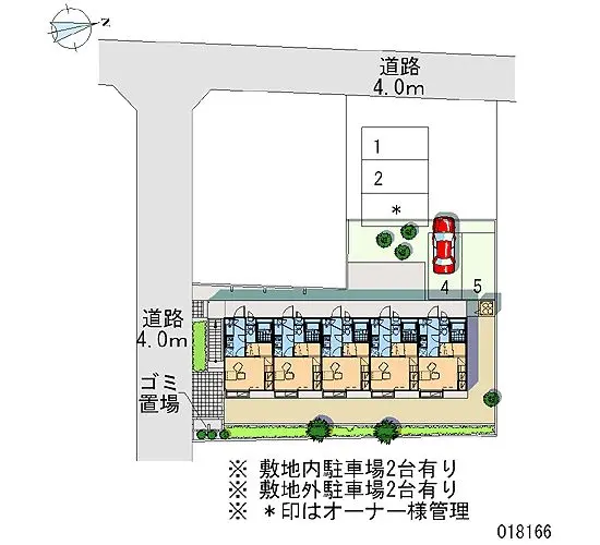 ★手数料０円★西東京市芝久保町４丁目　月極駐車場（LP）